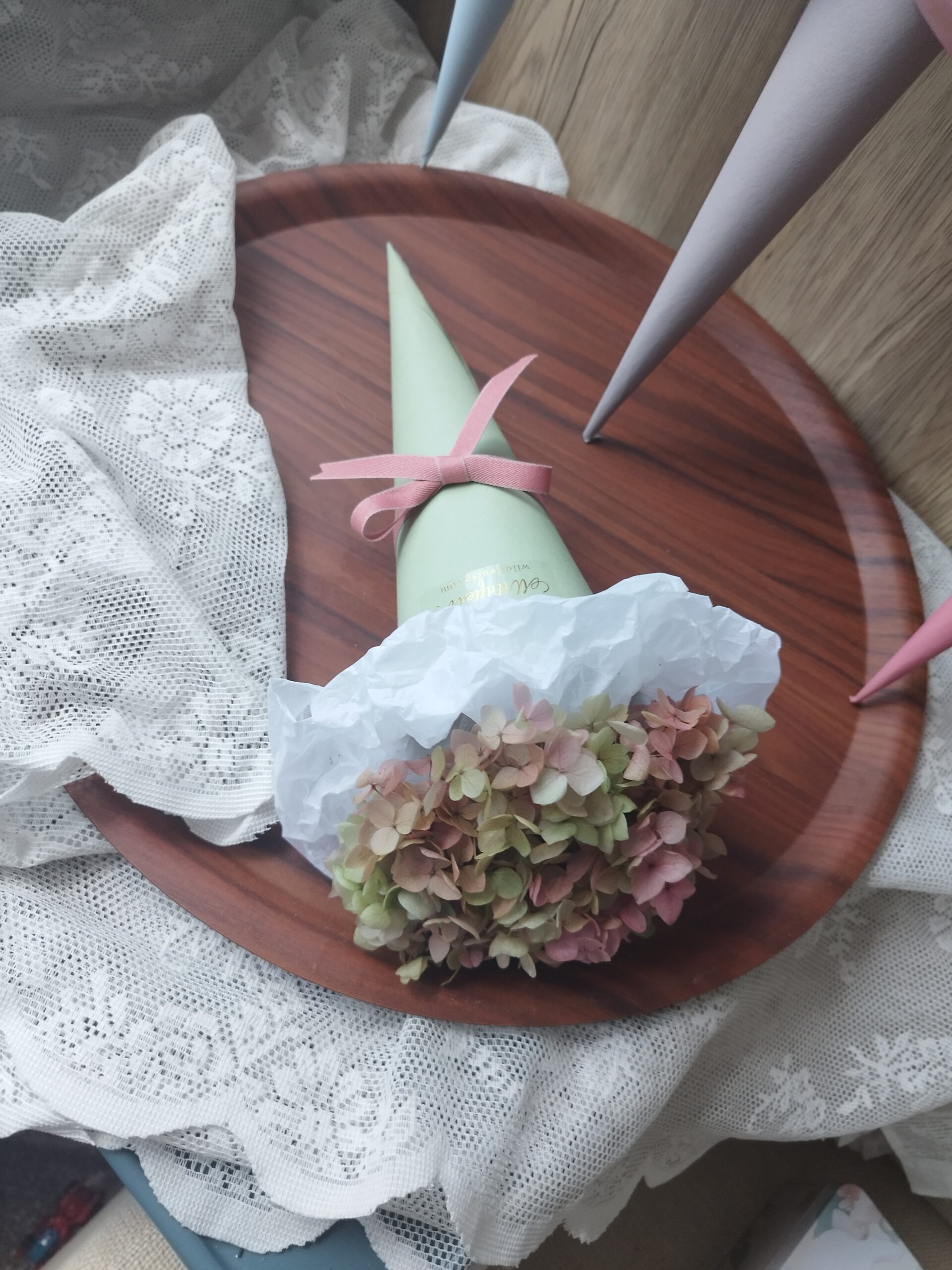 Ice-cream Hydrangea Bouquet